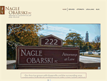 Tablet Screenshot of nagleobarski.com